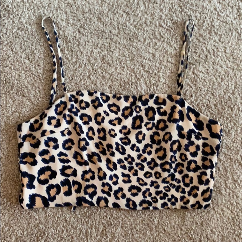 Victoria’s Secret Cheetah Crop Top